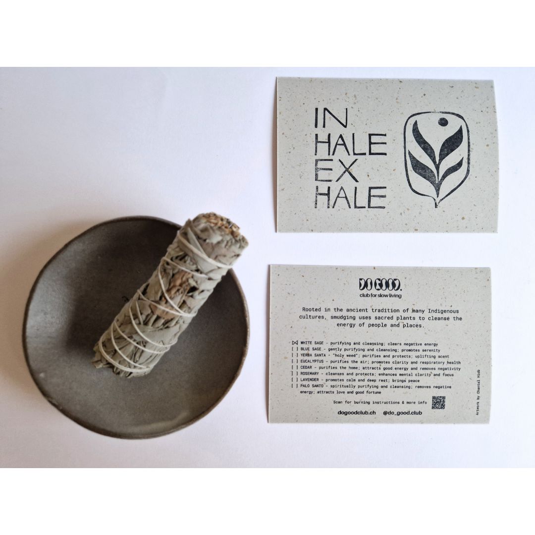 Weisser Salbei Räucherbündel 6 Stück