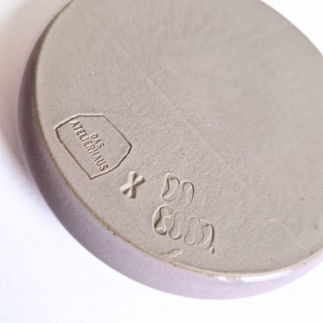 Räucherstäbchenhalter Keramik Lila