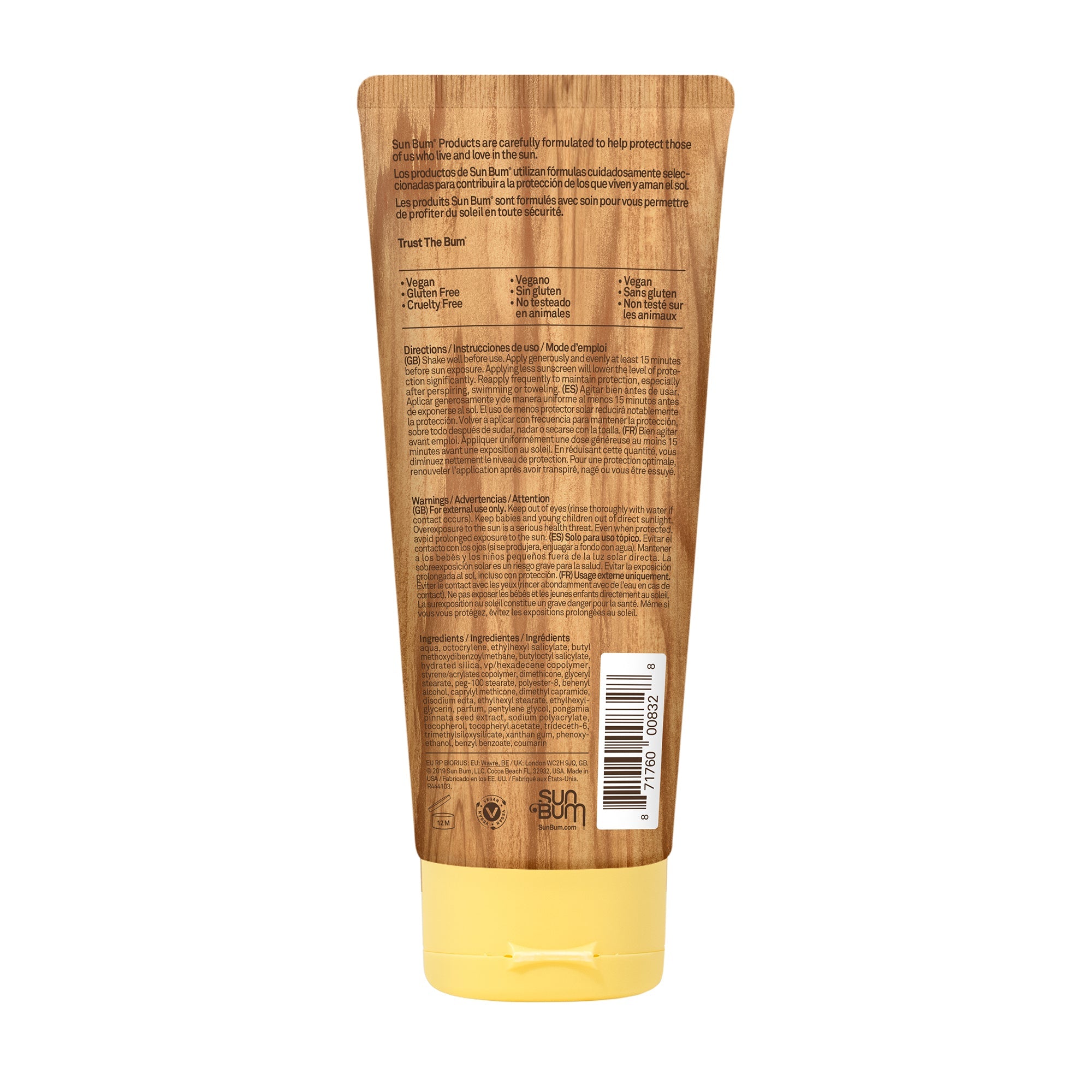 Sun Bum Original SPF 50 Sunscreen Lotion