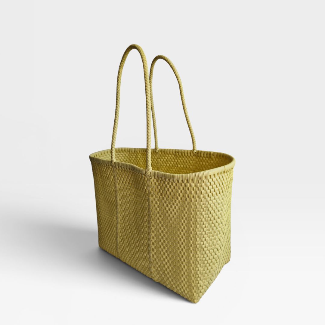 Alma Tote Grande Butter Yellow