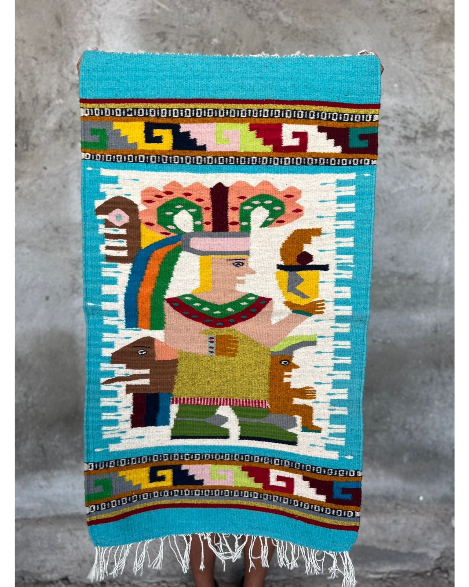 Wollteppich Oaxaca - #15 (60 x 100 cm)