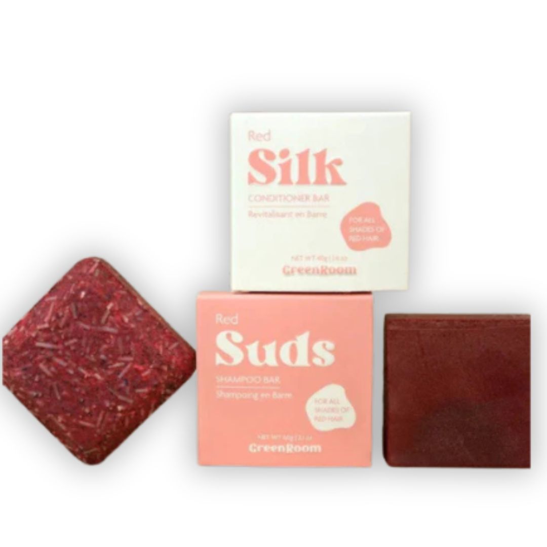 Festes Shampoo & Conditioner Set Colour Enhancing Red - Alle Rottöne