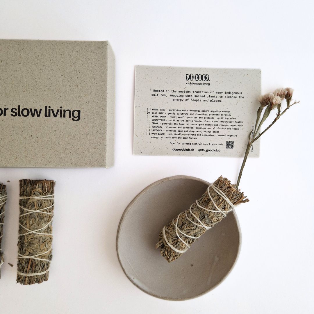 Blauer Salbei Räucherbündel 3 Stück