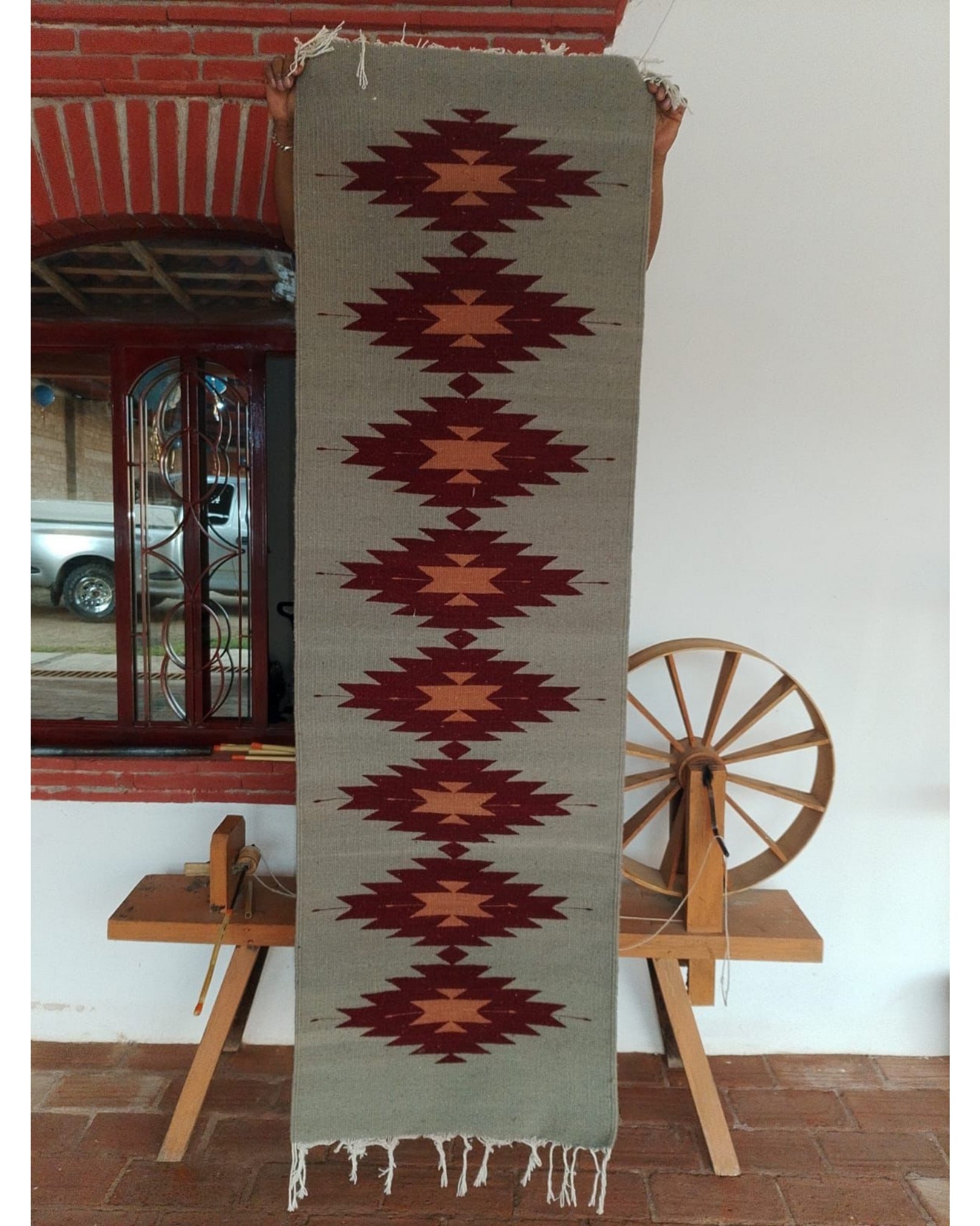 Wollteppich Oaxaca - #4 (60 x 200 cm)