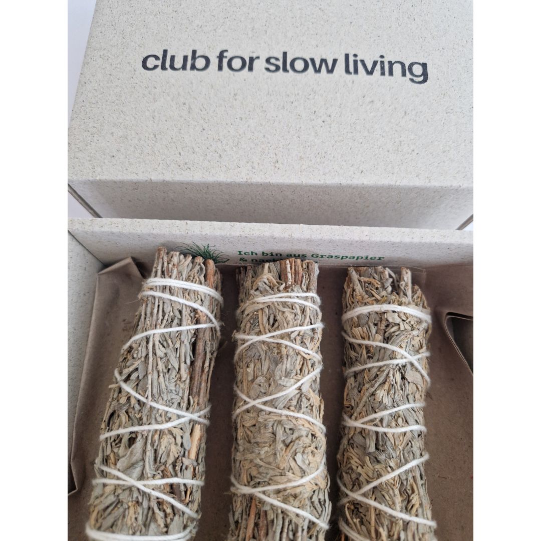 Blauer Salbei Räucherbündel 3 Stück