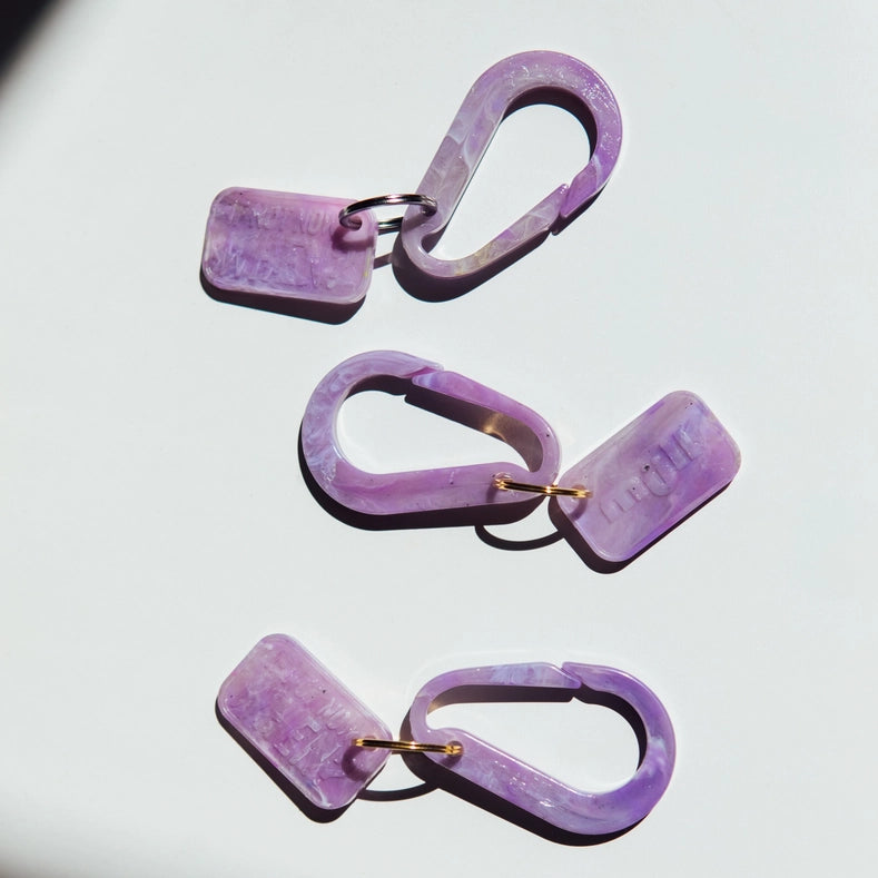 Karabiner Recycled Plastik