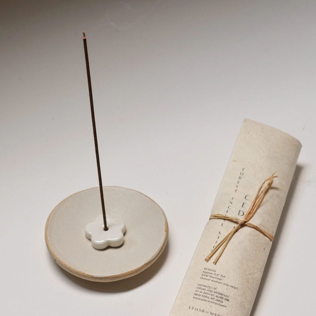 Japanische Incense Cedarwood & Holder