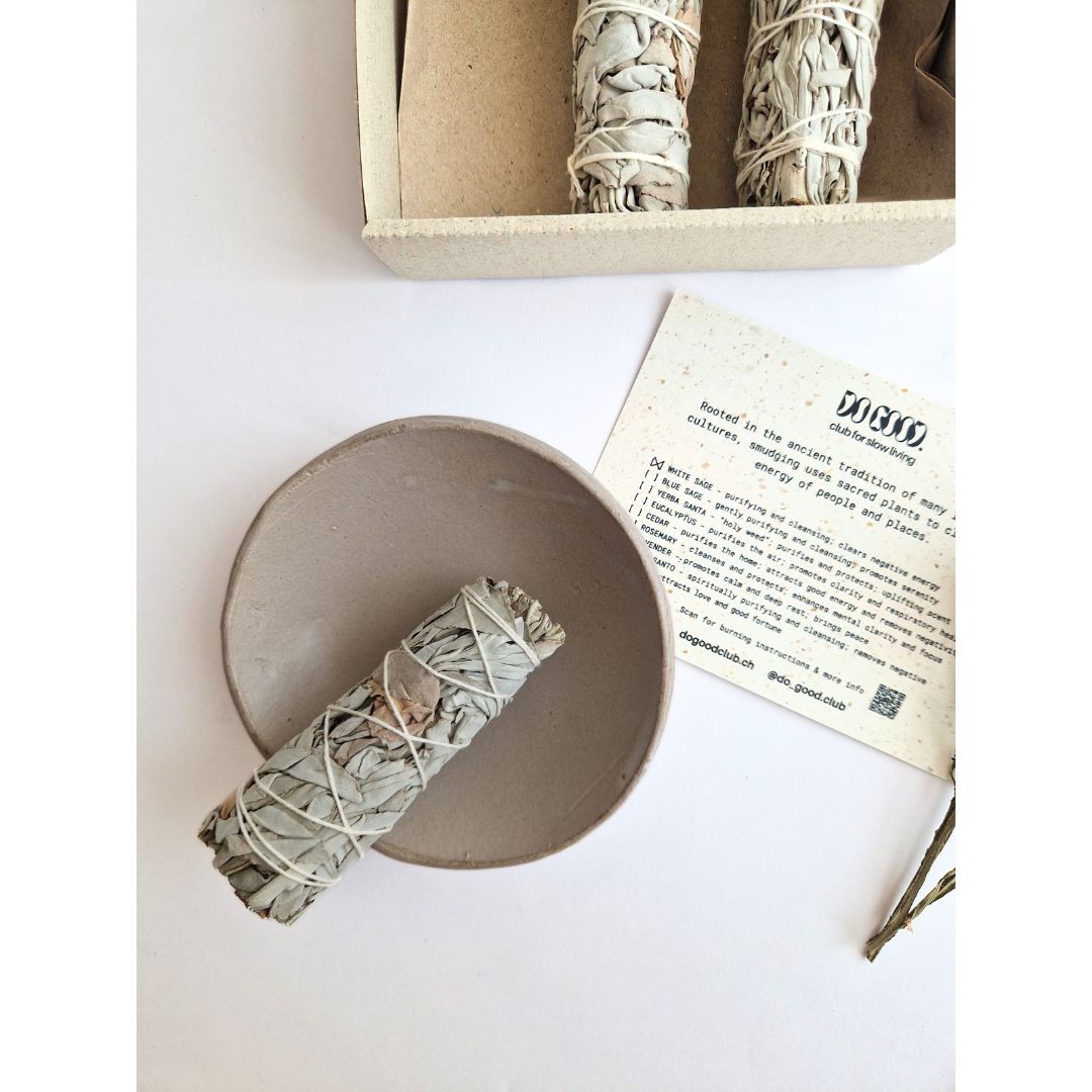 Weisser Salbei Räucherbündel 3 Stück