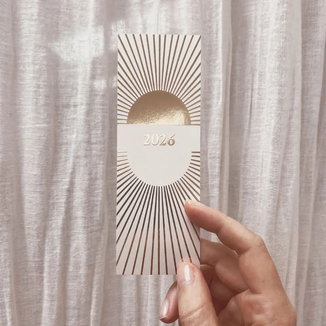 Zeitloser Planer 2026 - Stay Gold Wild Soul