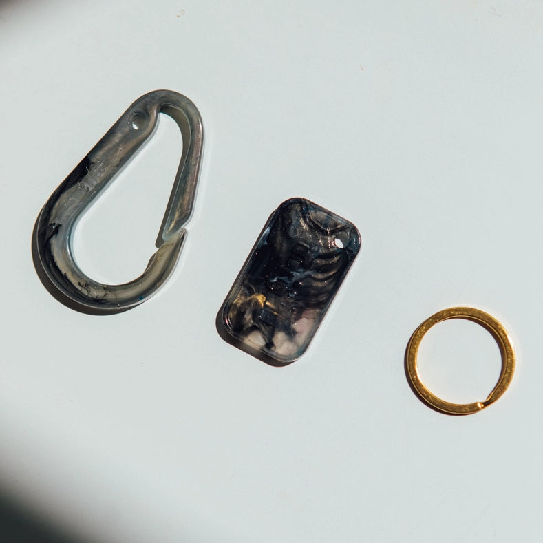 Karabiner Recycled Plastik