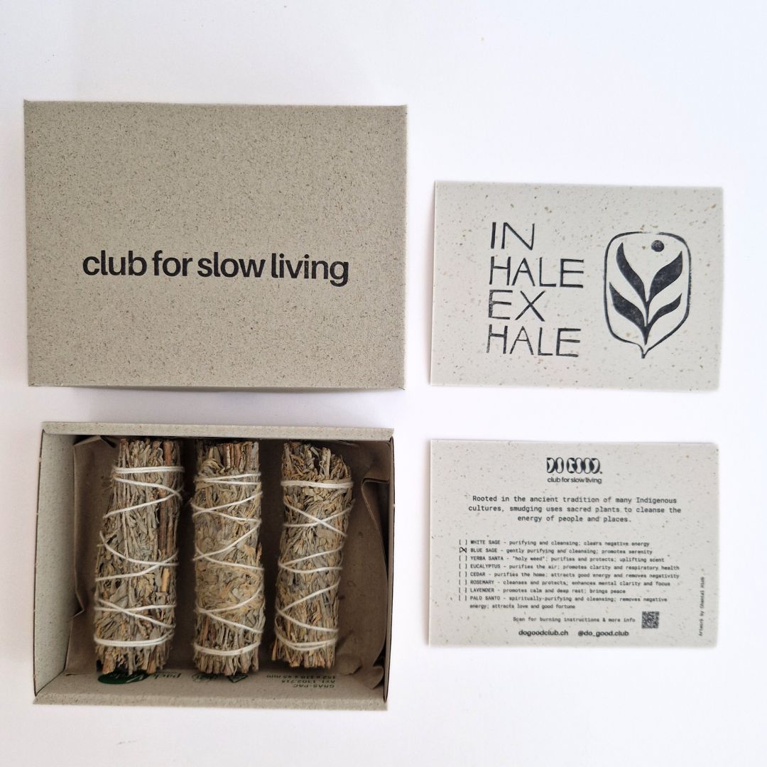 Blauer Salbei Räucherbündel 3 Stück