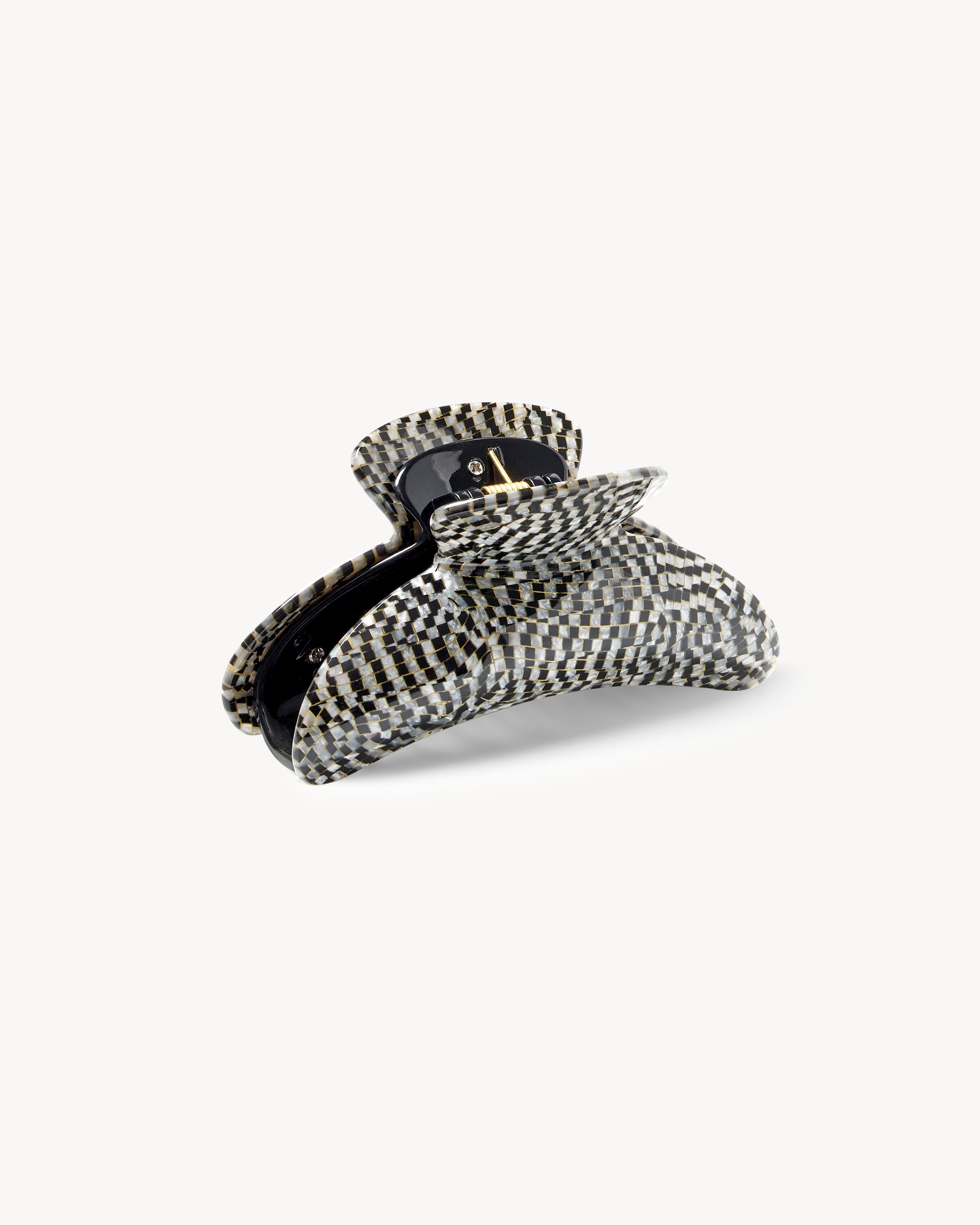 Haarklammer - Machete Grande Heirloom Perle Noir