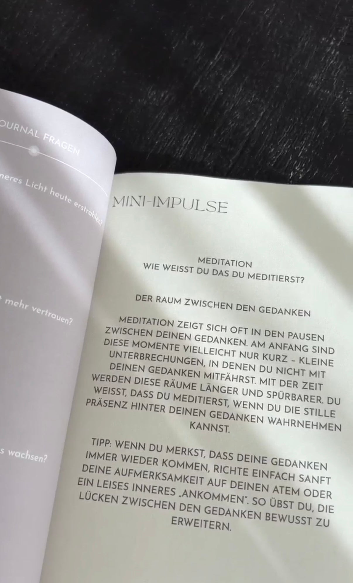 Rauhnächte-Set – Journal, Affirmationskarten & Räuchermischung