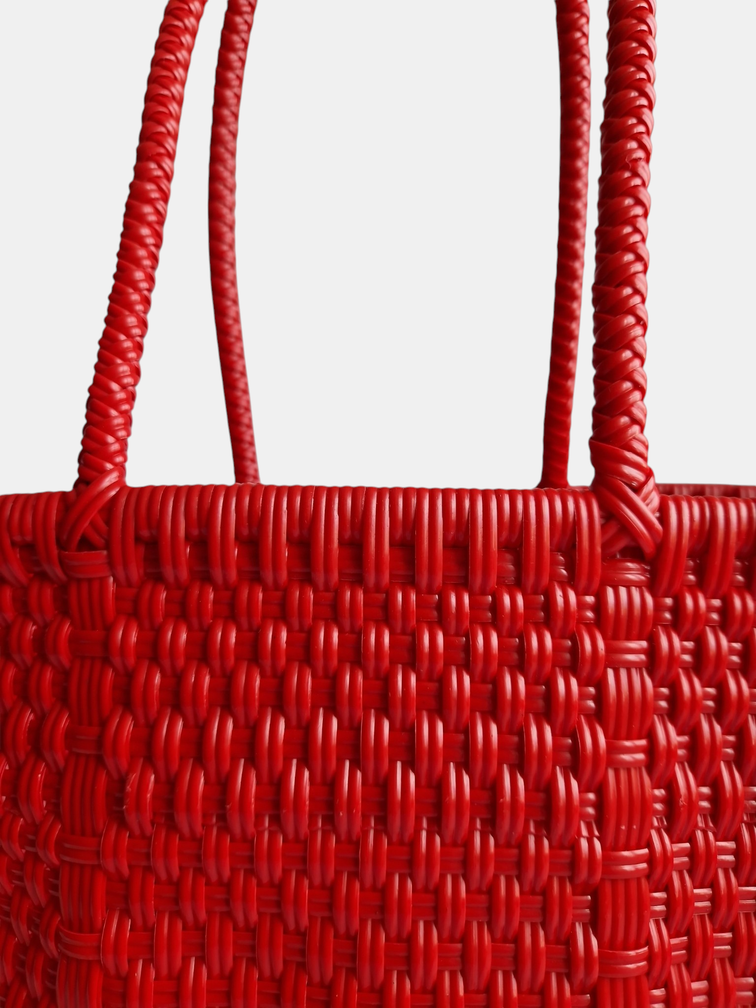 Alma Tote Chica Tomato Red