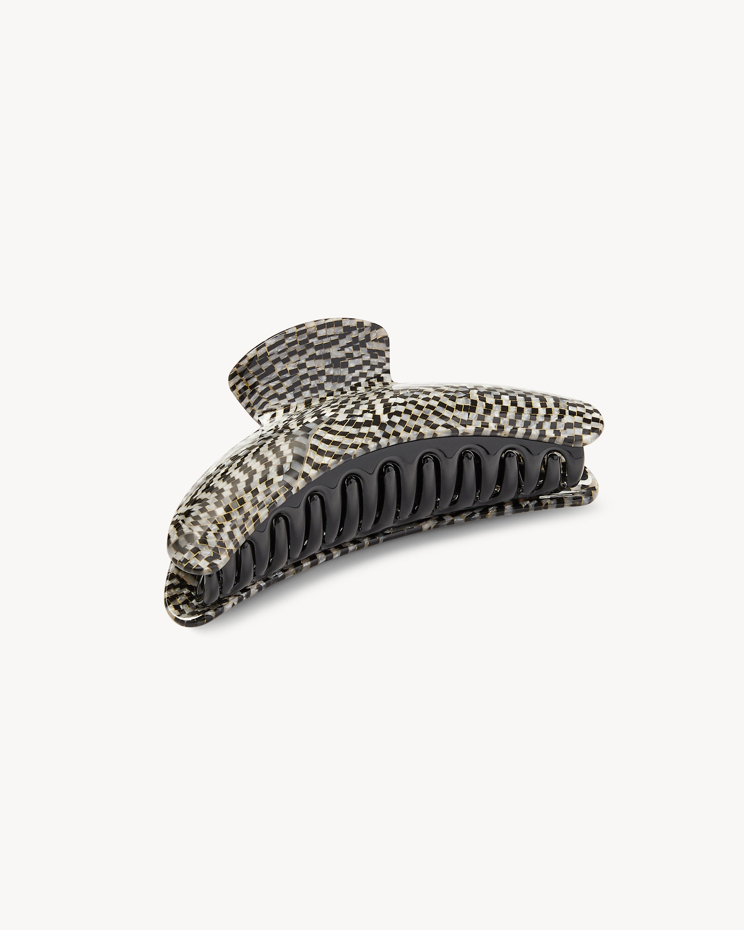 Haarklammer - Machete Jumbo Heirloom Claw Perle Noir