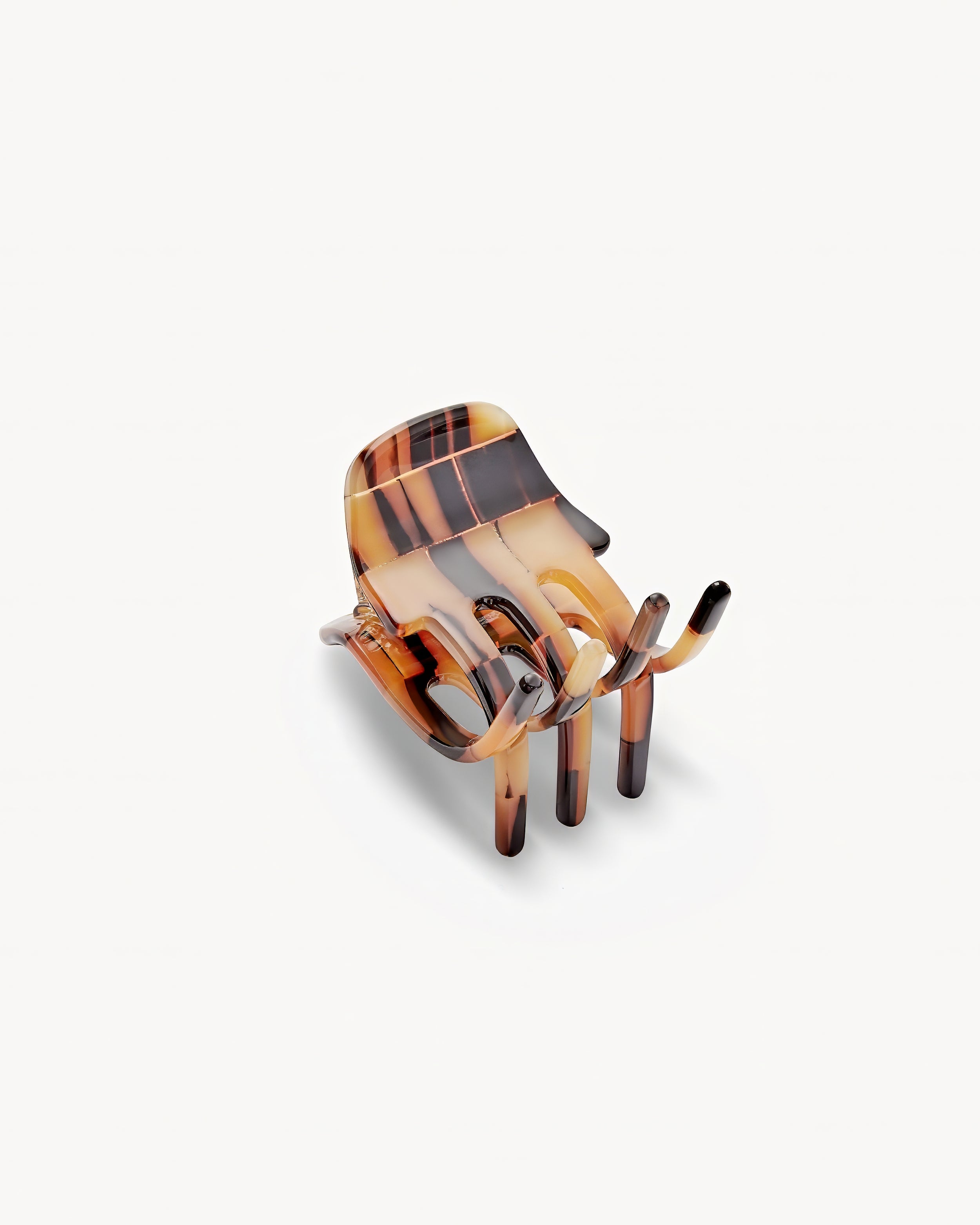 Haarklammer - Machete Mini Claw Blonde Checker