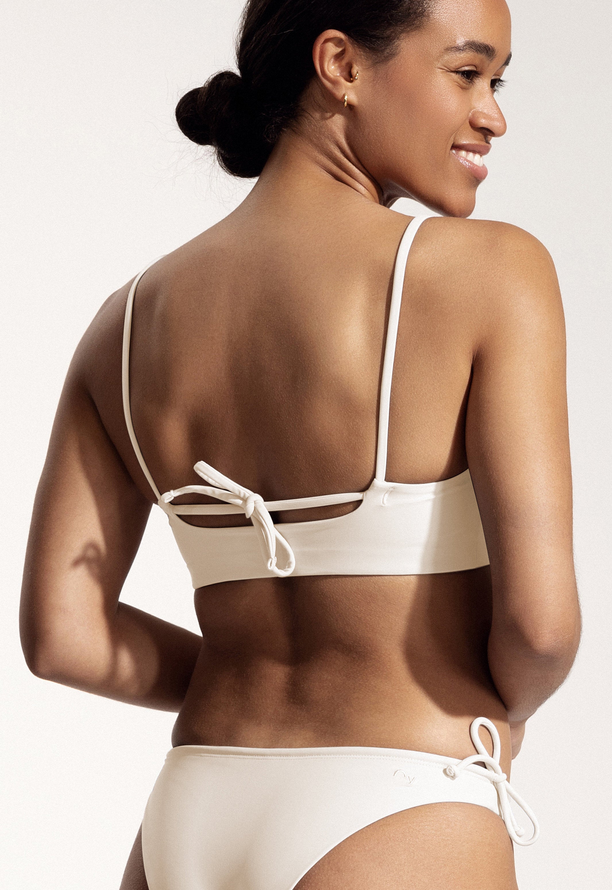 Surf Bikini Oberteil „Buri“ in Cremeweiss