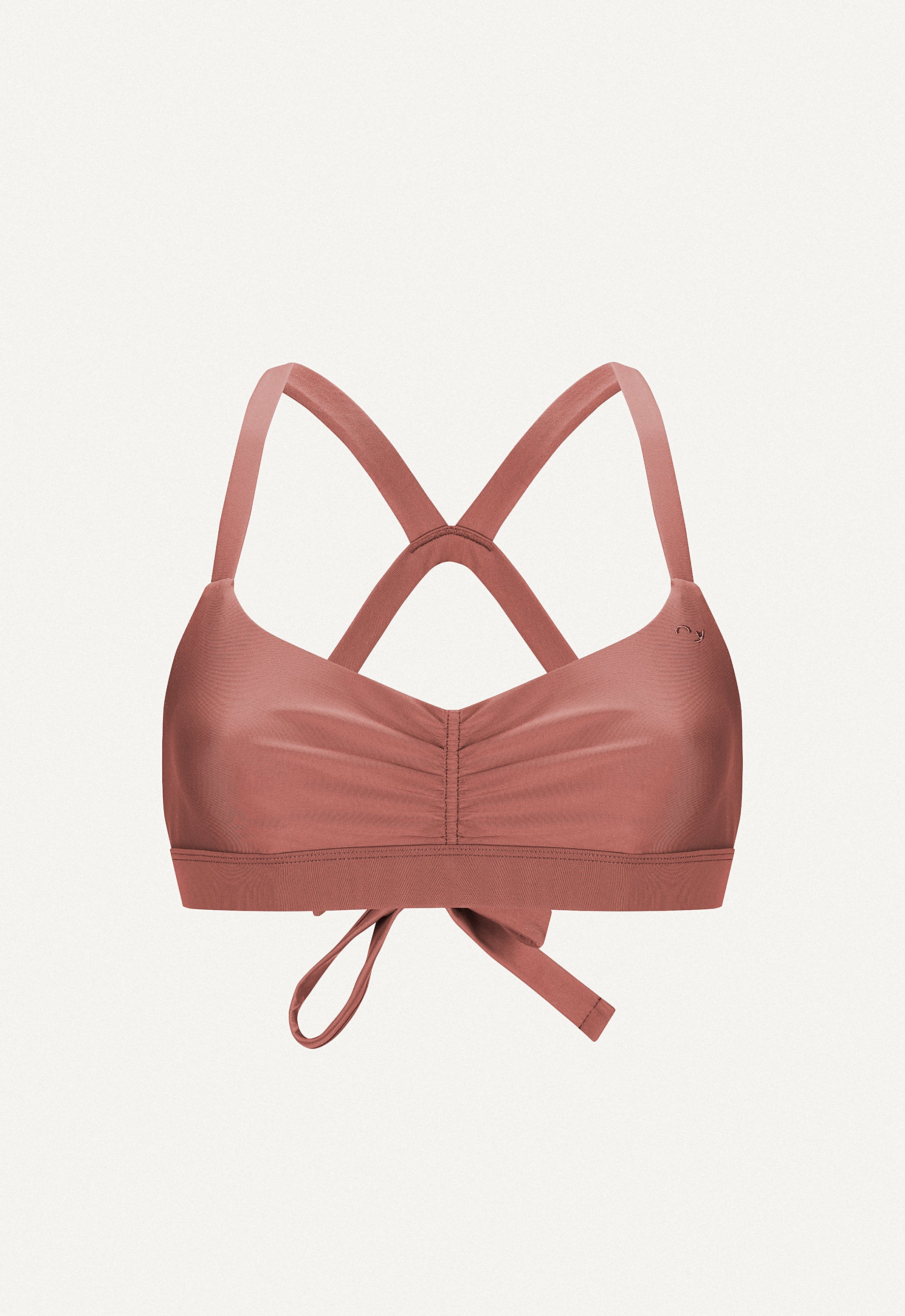 Surf Bikini Oberteil „Hoki“ in Lehmrot