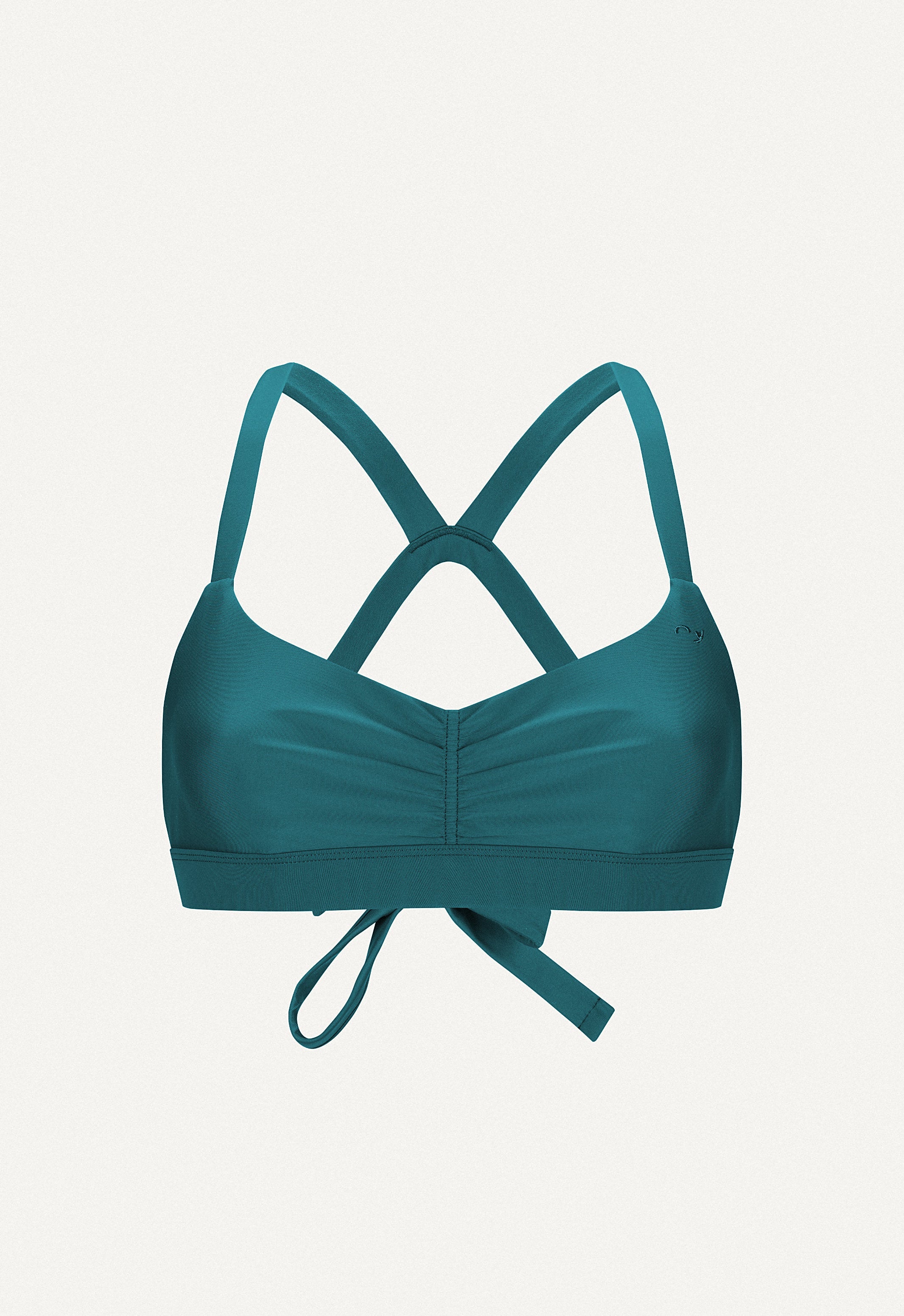 Surf Bikini Oberteil „Hoki“ in Petrolblau