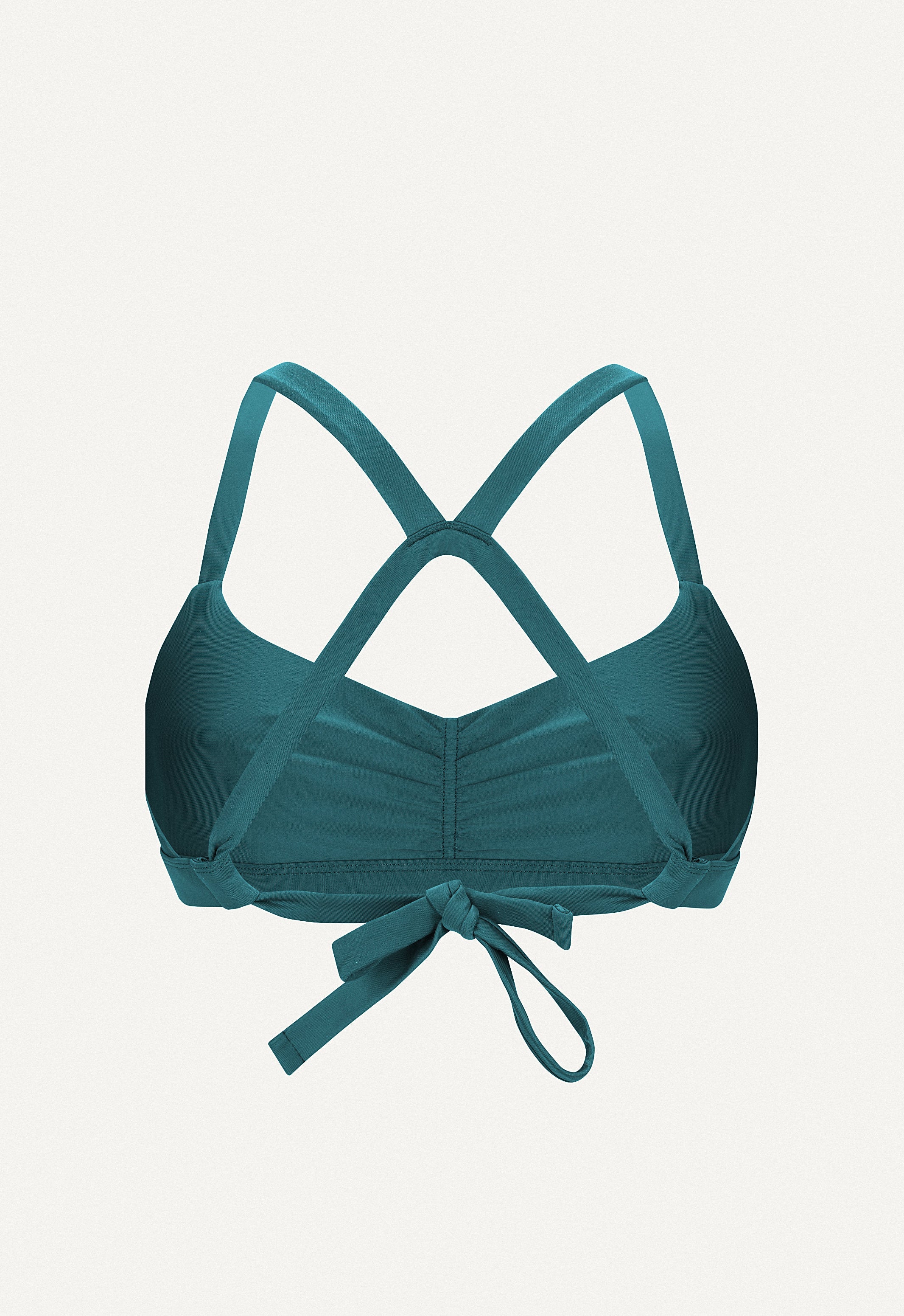 Surf Bikini Oberteil „Hoki“ in Petrolblau