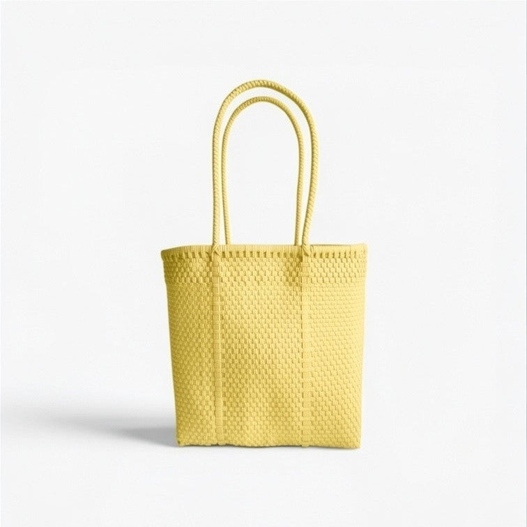 Alma Tote Mediana Butter Yellow