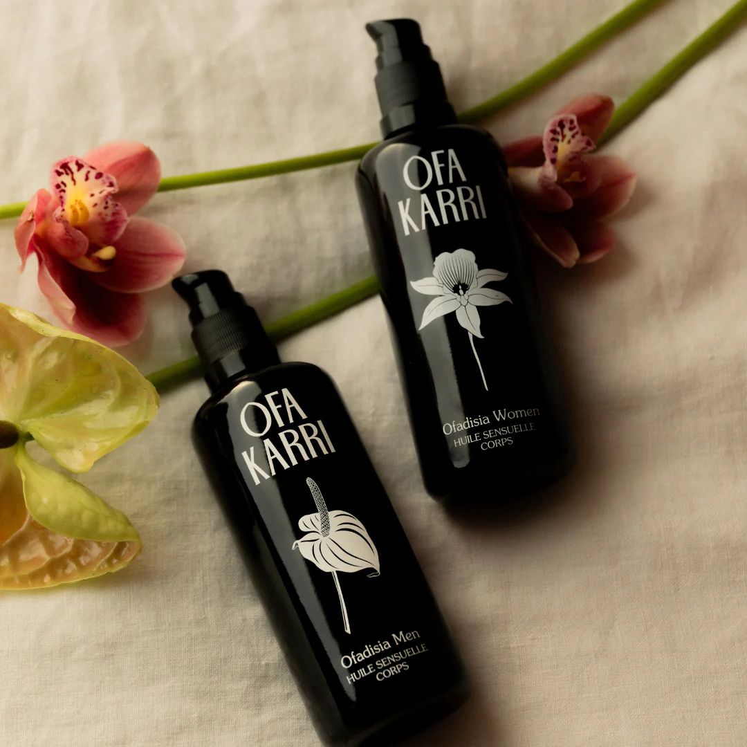 Duo d'huiles corporelles sensuelles Ofadisia