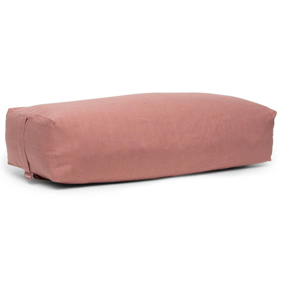 Rechteckiges Yoga Bolster - Natural Linen