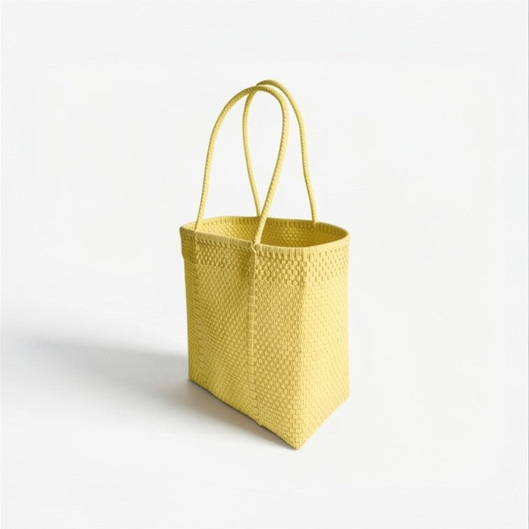 Alma Tote Mediana Butter Yellow