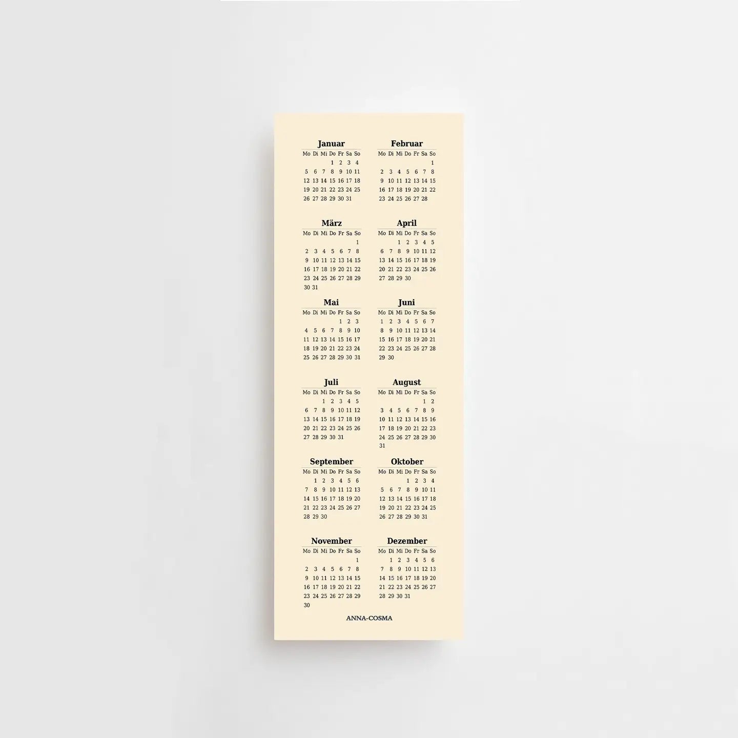 Zeitloser Planer 2026 - Stay gold wild soul