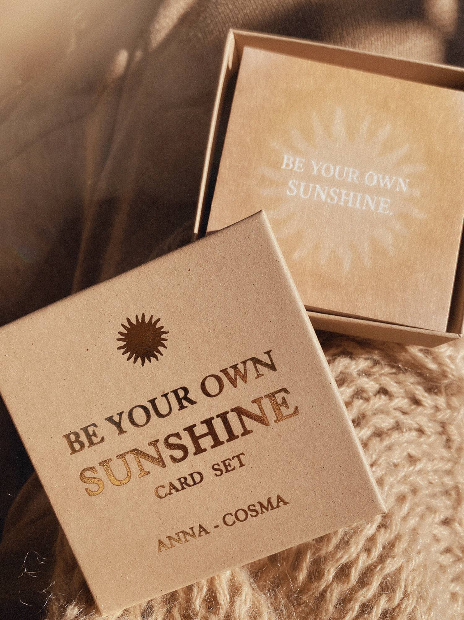 Kartenset - Be your own sunshine