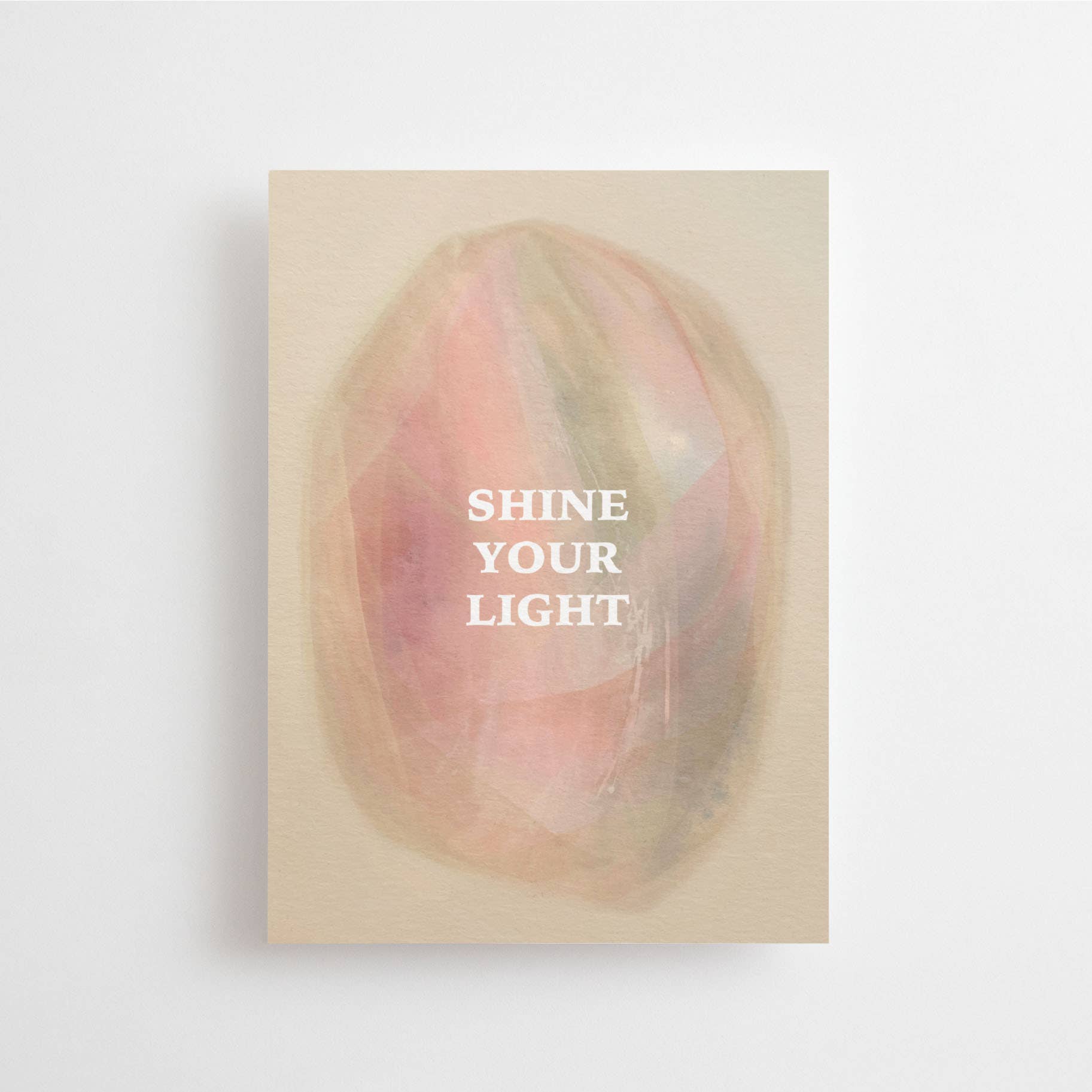 Postkarte - Shine Your Light