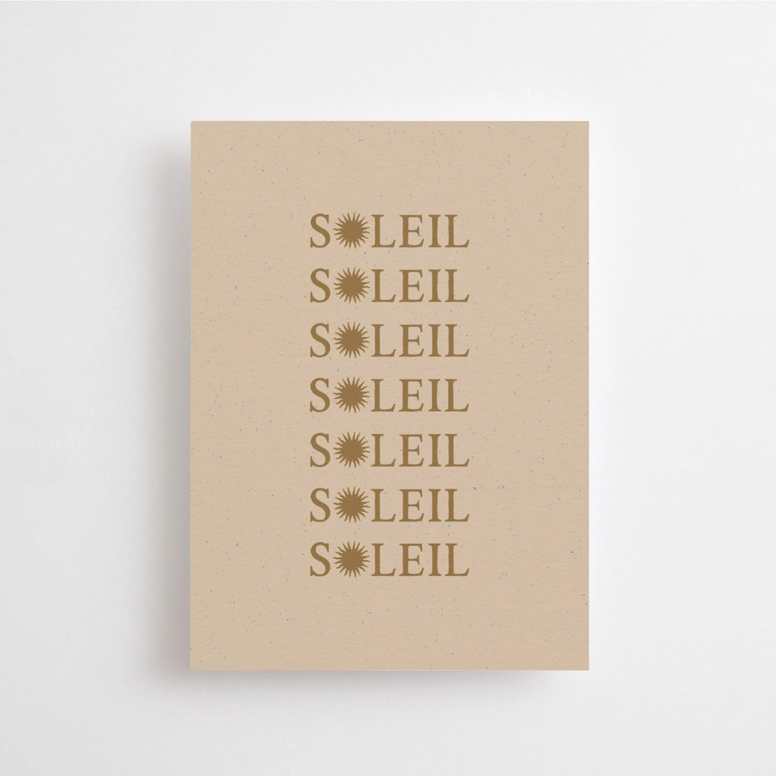 Postkarte - Soleil Soleil Soleil