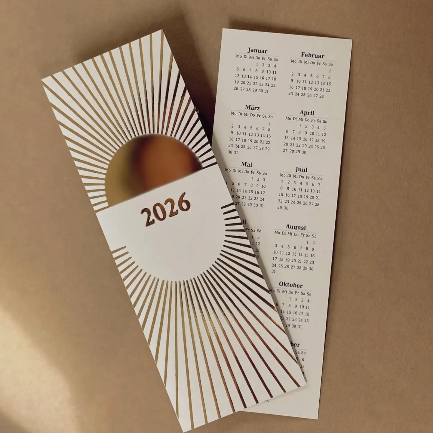 Zeitloser Planer 2026 - Stay gold wild soul