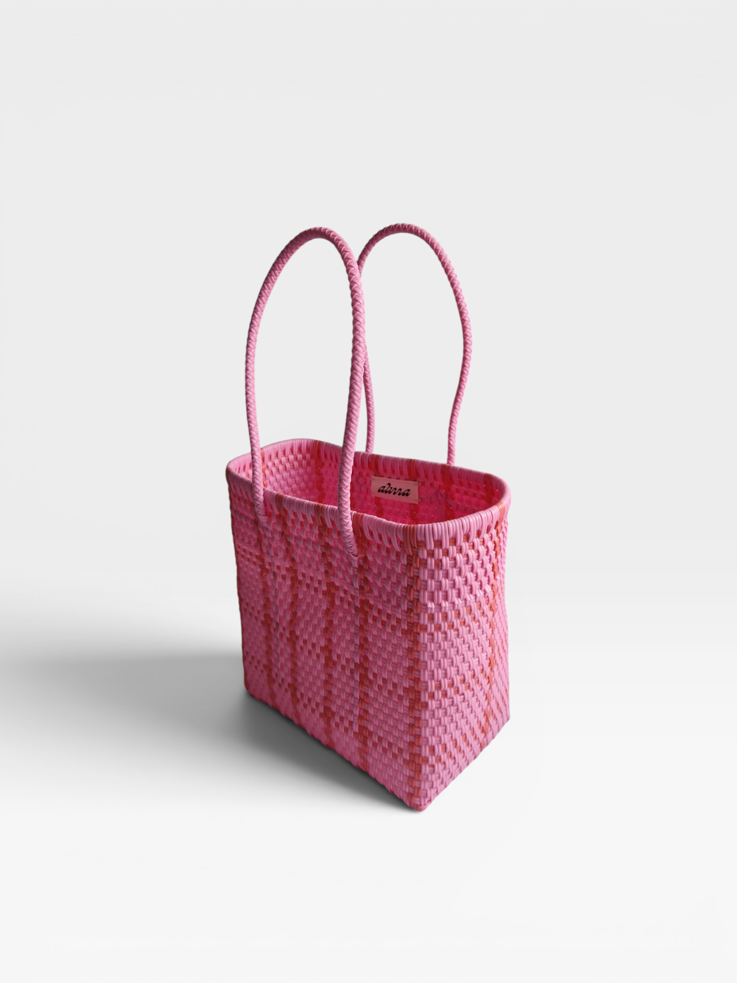 Alma Tote Chica Check Pop Pink