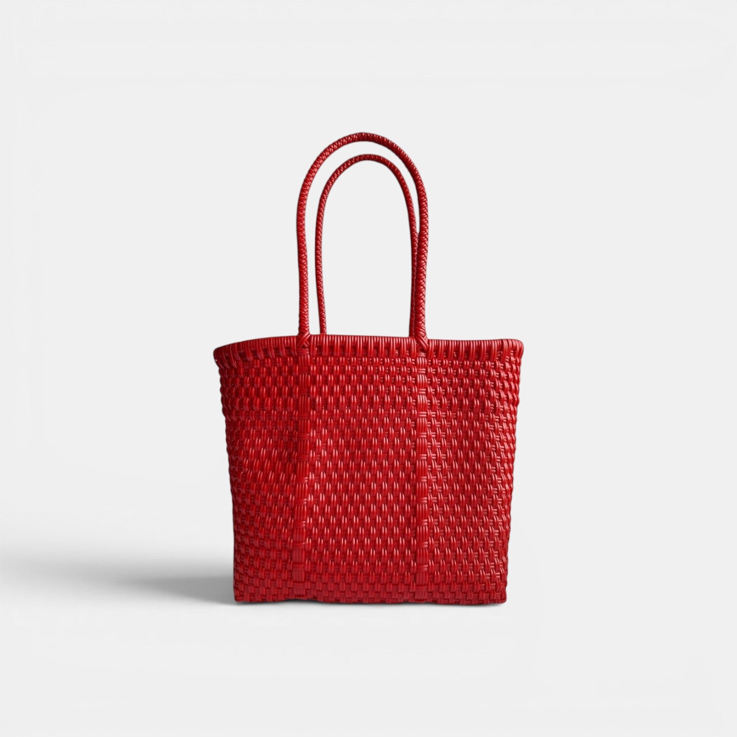 Alma Tote Chica Tomato Red
