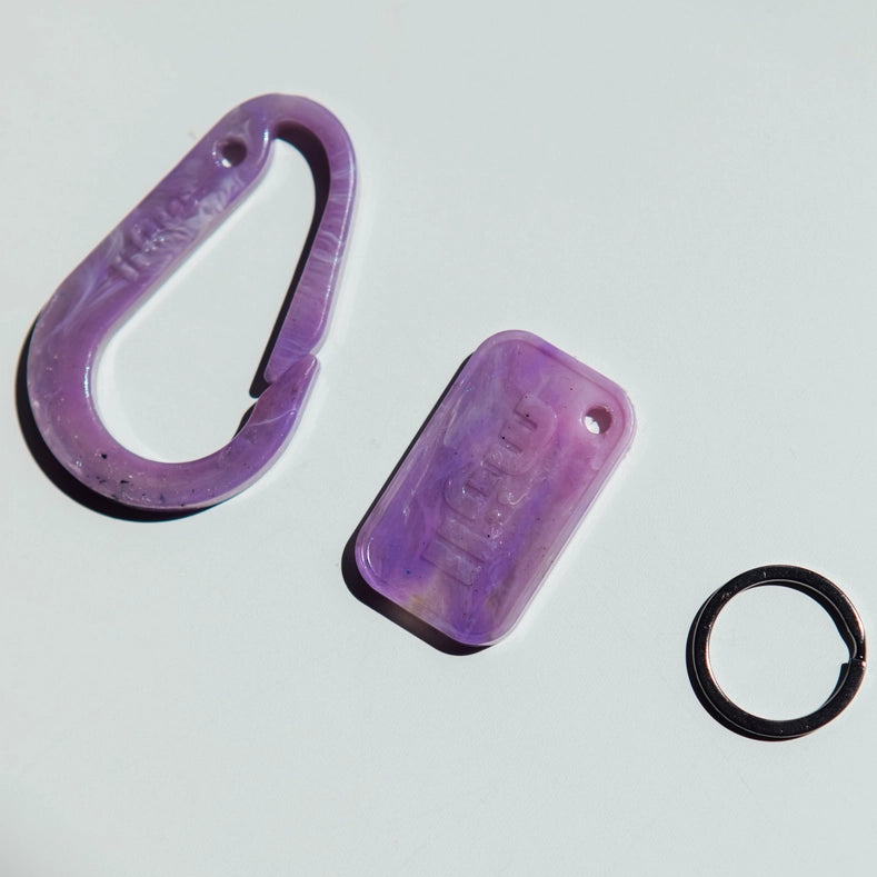 Karabiner Recycled Plastik
