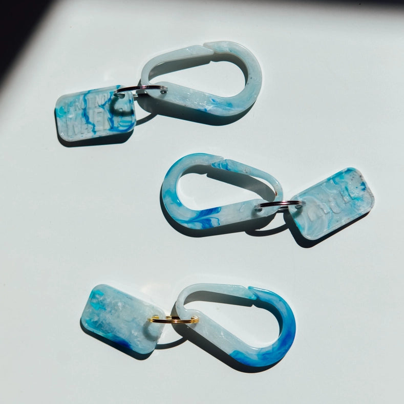 Karabiner Recycled Plastik
