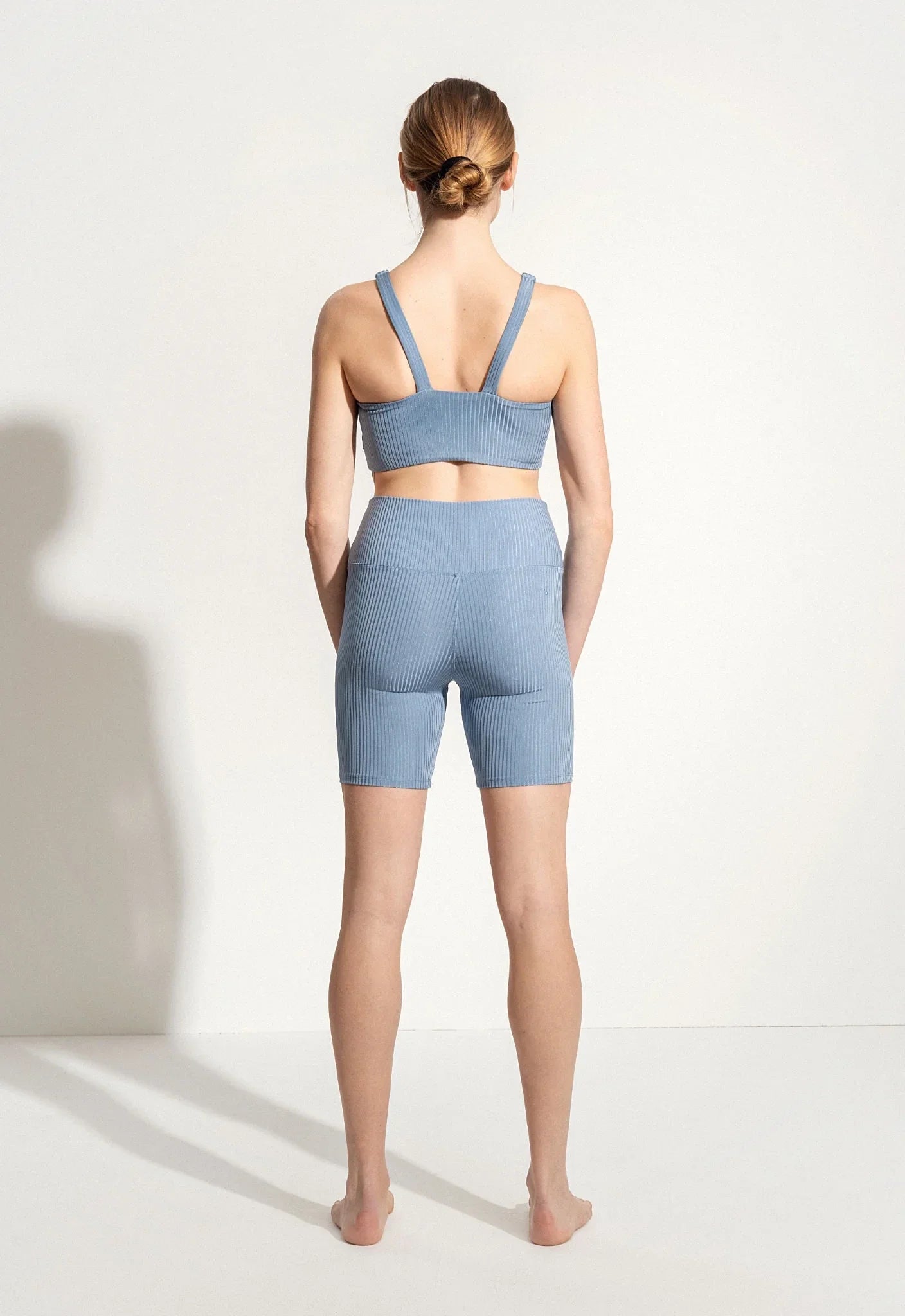 Oy Yoga Leggings Kurz Gerippt - Galena