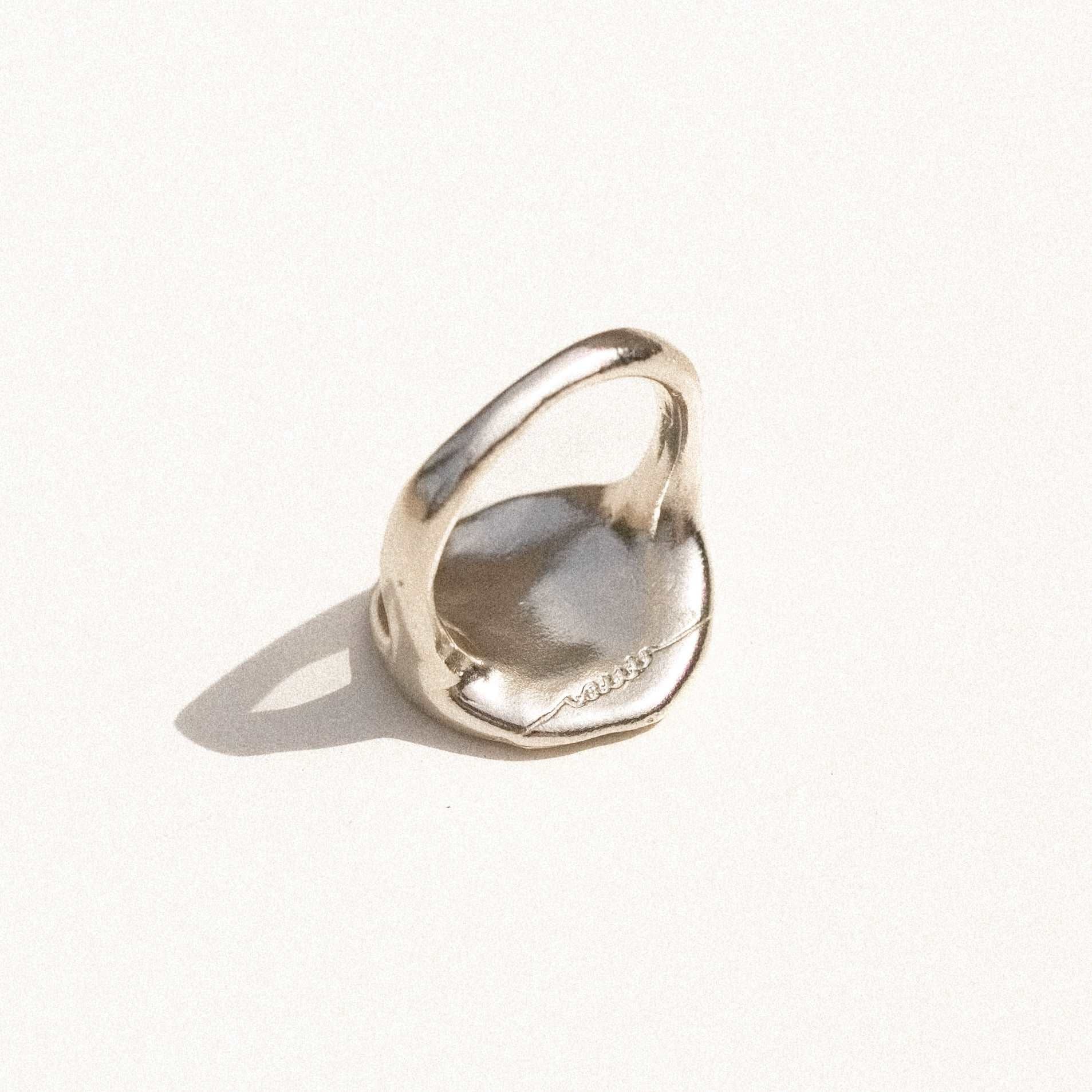 Ring Gold Vermeil / Silver  - Moon Ring