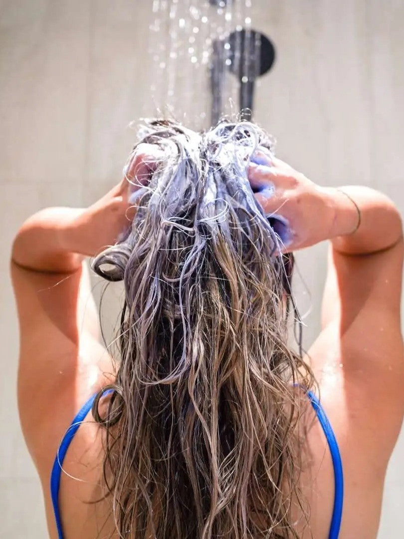 Festes Shampoo Colour Correction Blue - Dunkelblondes & Braunes Haar