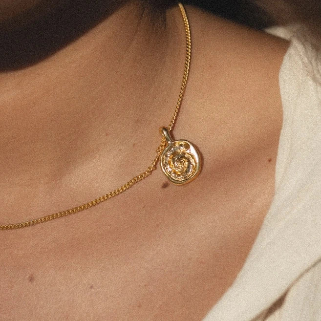Halskette 24K Gold Vermeil - Vacation Together / Coconut Neckl