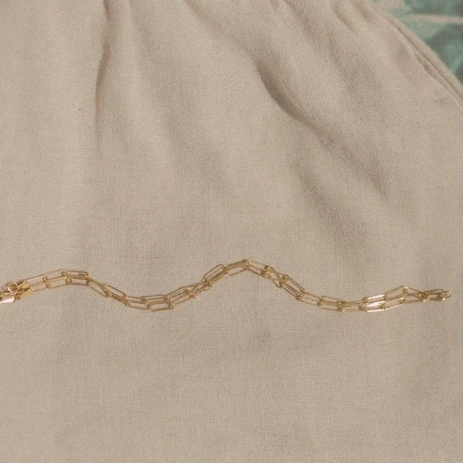 Halskette 24K Gold Vermeil - Nostalgia