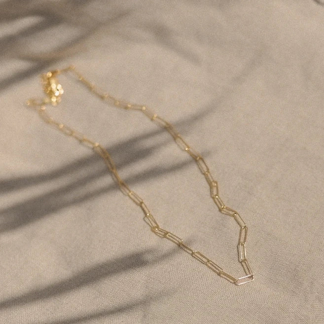Halskette 24K Gold Vermeil - Nostalgia