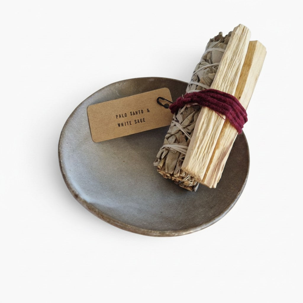 White Sage & Palo Santo Smudge Bundle Duo