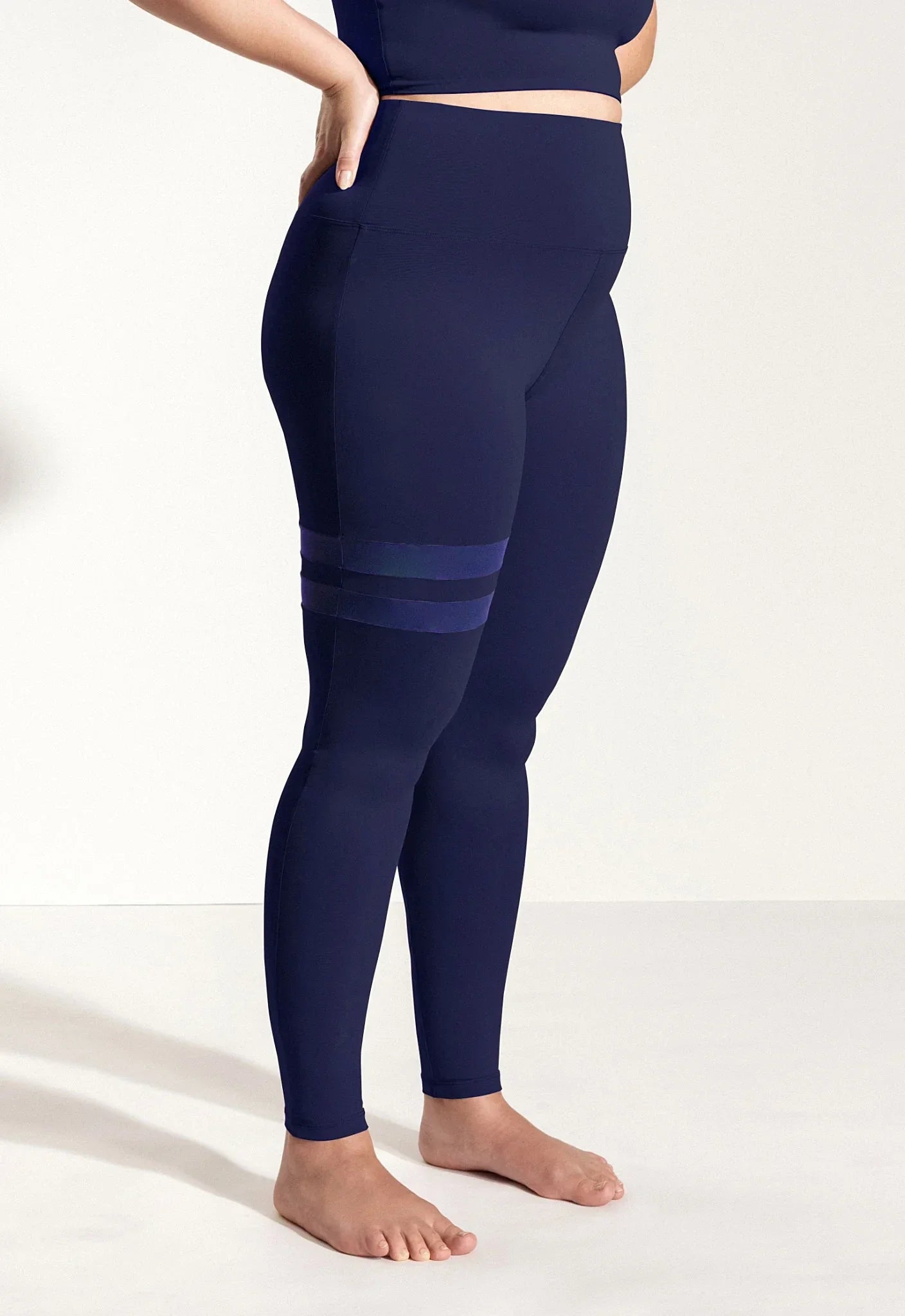 Yoga Leggings Lang  - Larimar+