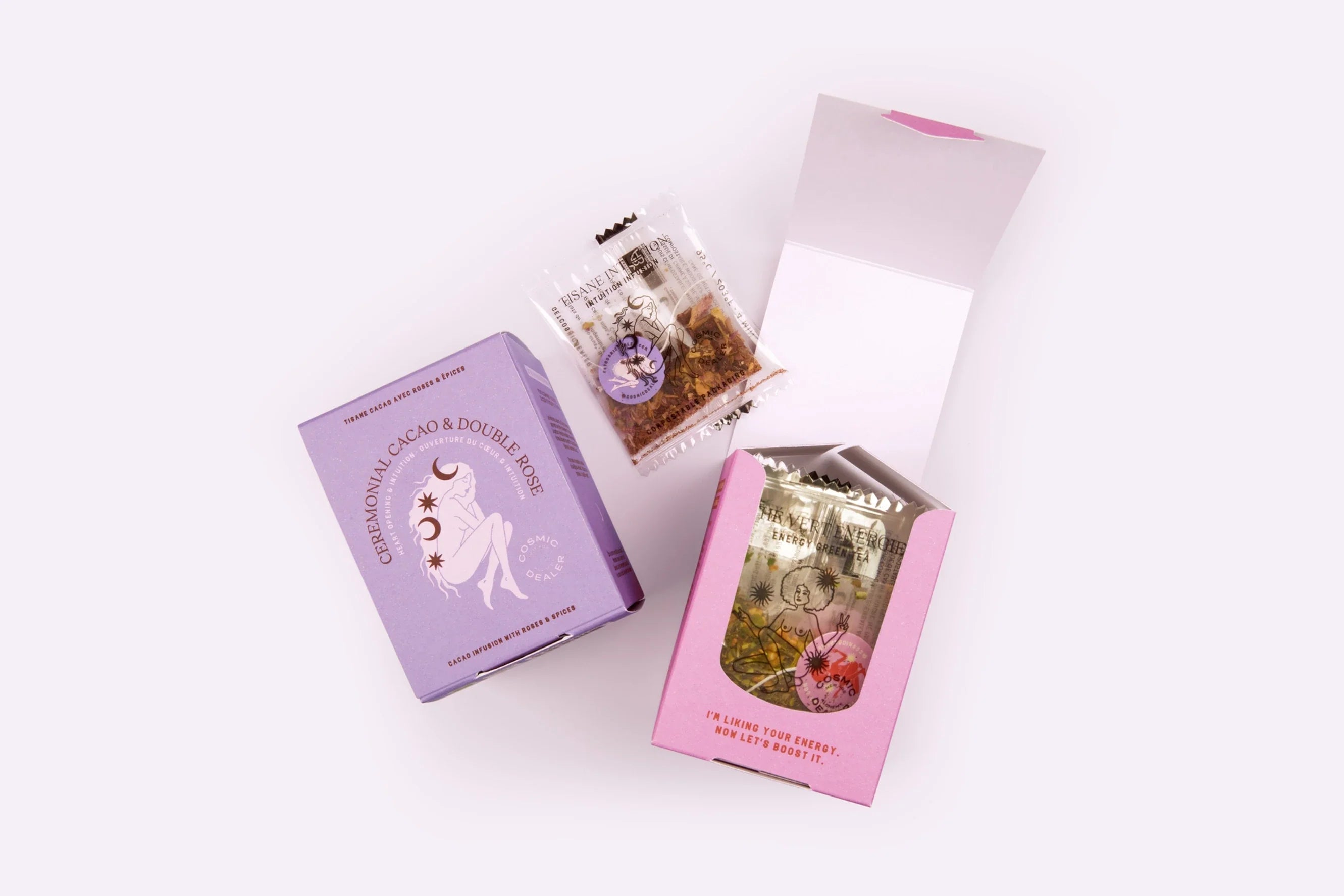 Tee-Beutel Zeremonieller Kakao & Doppel Rose