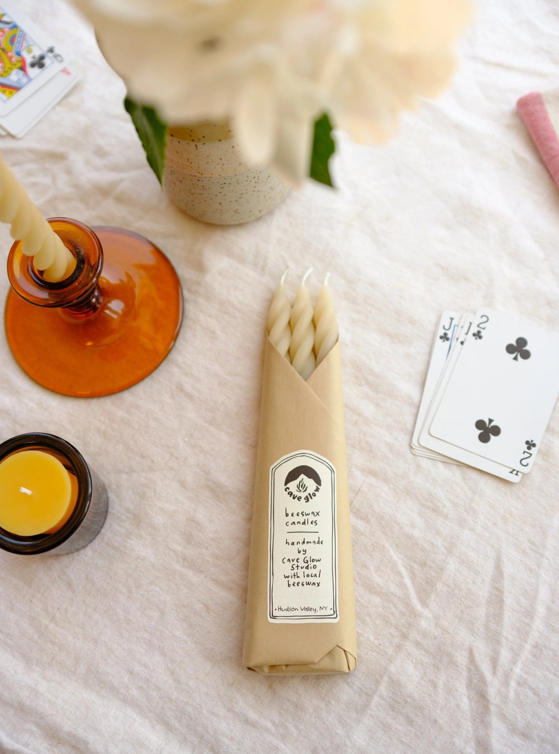 Kerzen Spiral Beeswax - Sage