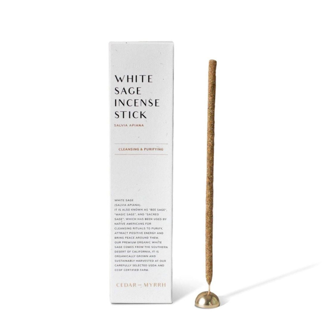 White Sage Räucherstäbchen Handgerollt
