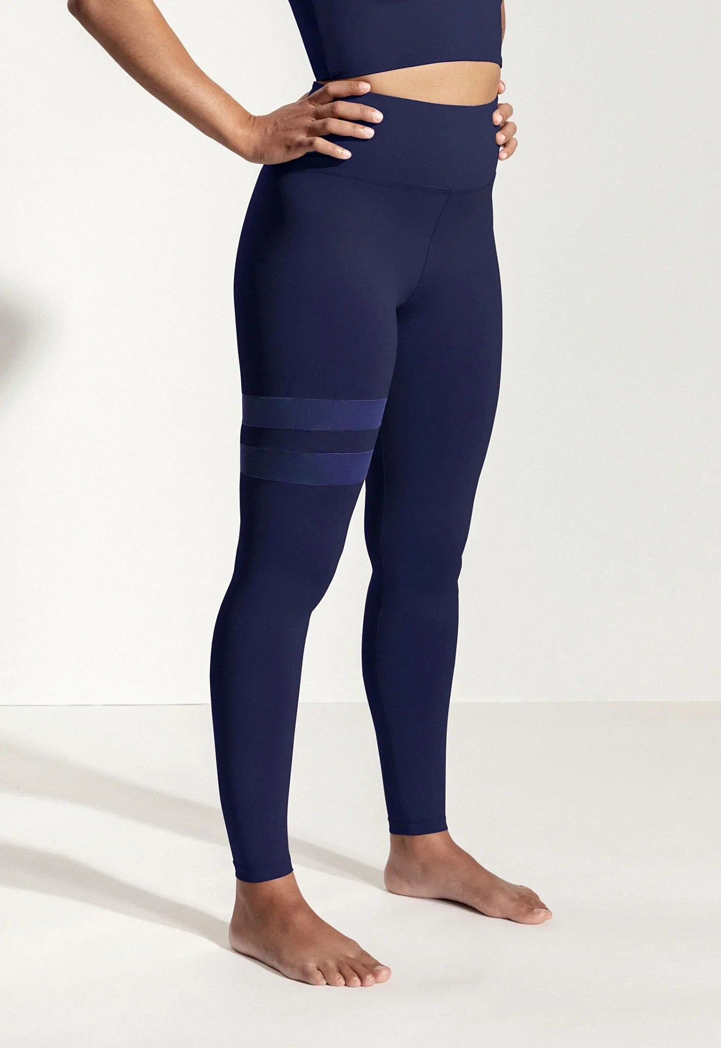 Yoga Leggings Lang  - Larimar+