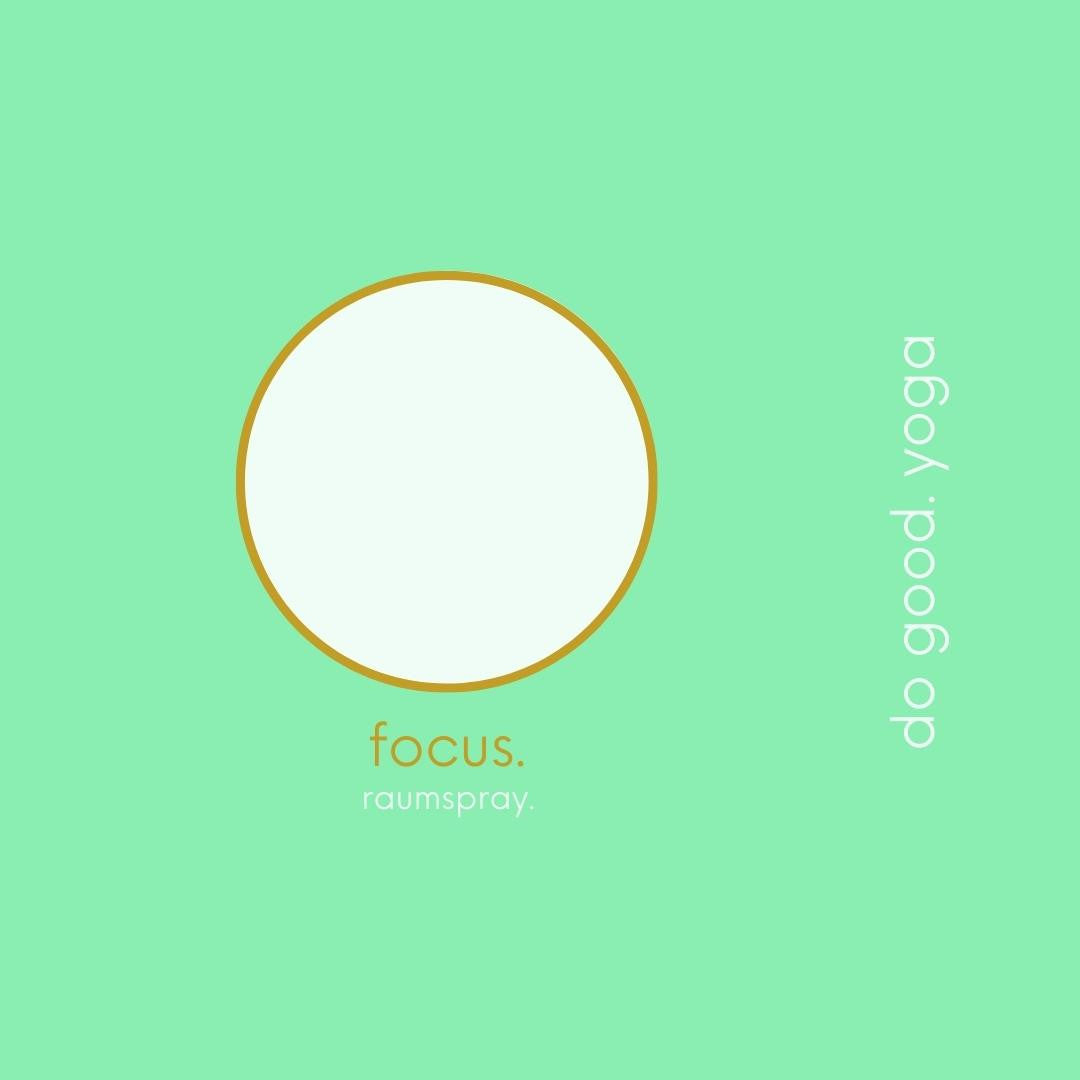 Do Good. Yoga Aroma Bio-Raumspray - Focus.